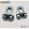 Maleable galvanizado clips de cuerda de alambre DIN741 del aparejo